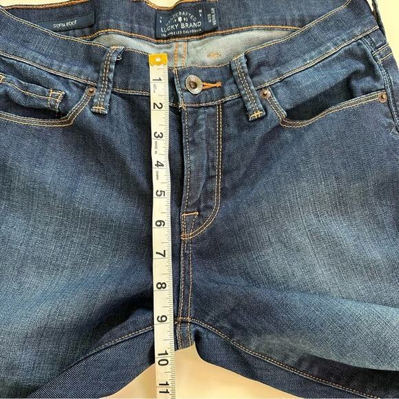 Lucky Brand Brand Sofia Boot Blue Jeans Size 6/28 Regular - Picture 7 of 12